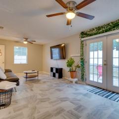 Lovely Little Rock Home with Fire Pit and Yard!