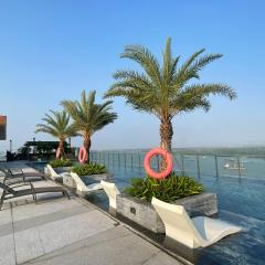 Infinity swimming pool - Luxury apartment and cozy - 2bed 2bath