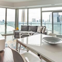 High Rise Condo with Stunning Lake and CN tower view