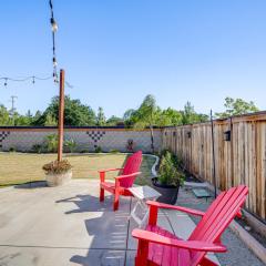 Bright Bakersfield Home with Fire Pit and Yard!