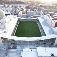 Tampere football stadium studio