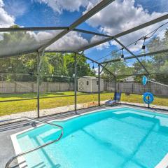 Deltona Home with Saltwater Pool and Sunroom!