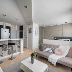 Air-conditioned Premium Loft Warsaw Skyline only 900 m to Central Station