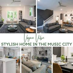 Stylish 4BR Home - Heart of Nashville - Music City