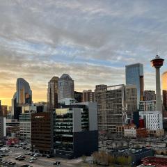 Heart of Downtown Calgary Spacious Luxury Condo with Stunning Views and Premium Amenities