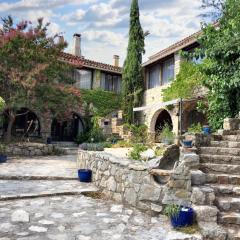 Maison de 3 chambres avec piscine partagee jardin clos et wifi a Saint Andre de Cruzieres