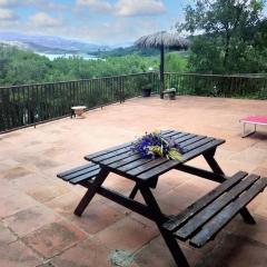 3 bedrooms house with lake view enclosed garden and wifi at Llimiana
