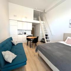 Scandinavian loft 1BR apartment near city centre