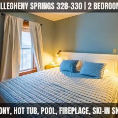 Allegheny328, Hot Tub, Pool, Ski InOut, Village