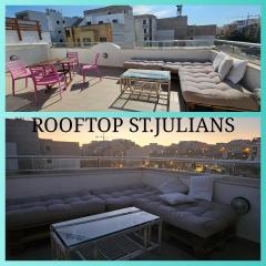 Rooftop View St Julians Apartment