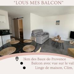 "Lou Mes" Baux-de-provence Balcon