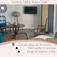"Lou Mes" Les baux Balcon