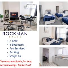 Home away from Home! Close to Beach with Parking by RockmanStays