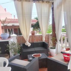 2 bedrooms apartement with sea view furnished terrace and wifi at Pianoconte 2 km away from the beach