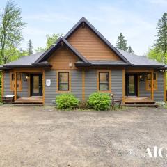 L'ours de Charlevoix - Chalet proche du Massif avec spa