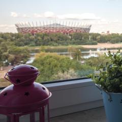 WSTApartments Salezego 6 Apartament z widokiem na Stadion Narodowy