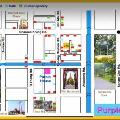 Purple House Family BR Walk to Grand Palace