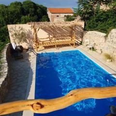 Hvar Stone Villa with pool