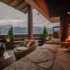 Lakeside Chalet with Panorama View
