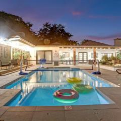 Unique 8-BR Recreational Family Estate Heated Pool