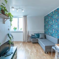 Green studio in the city center of Wroclaw