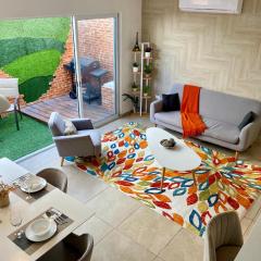 Casa familiar en condominio privado cerca de playa