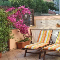 2 bedrooms apartement with city view furnished terrace and wifi at La Spezia 8 km away from the beach