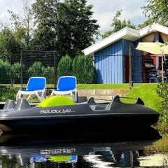 Ferienhaus am See (1 bis 4 Personen), Tretboot, Sauna, Whirlpool, Kamin