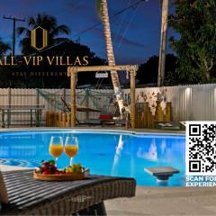 Paradise Villa!!! Heated Pool, Games,10 min to Palm Beach & Airport