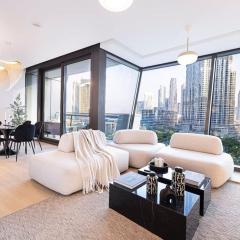 Huge Luxury 2 Bedroom Facing The Burj Khalifa