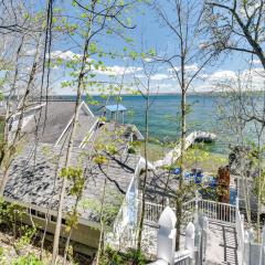 Waterfront Romulus Getaway with Private Dock!
