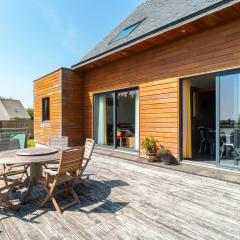 Cocon vert proche mer