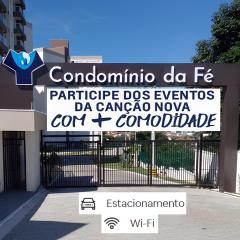 Apto com Garagem e Wi-Fi a 4 minutos da Canção Nova