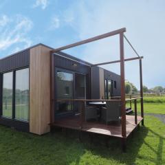 Modern house with a beautiful view of Friesland