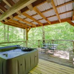 Secluded Marion Cabin with Hot Tub, On-Site Trails!