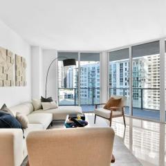 Lovely upscale Condo Gorgeous View 2bd 2bath in Brickell