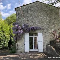 Maison de campagne avec piscine et vue panoramique