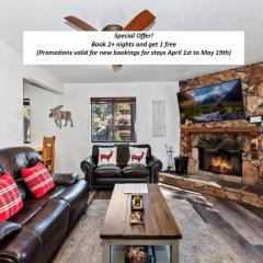 Moose Lodge Slopes Unit A ! View and Fire pit