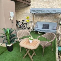 Luxury Studio In Marassi Marina Ground with Garden New Furniture