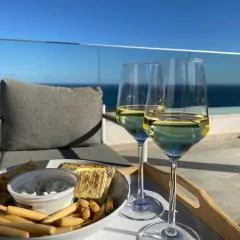 Heerlijk penthouse, dakterras met prachtig zeezicht, kingsize bed, zwembad, 700m van strand