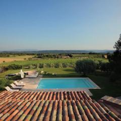 Mas provençal avec piscine vue montagne