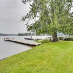 Waterfront Grapeview Escape with Boat Dock and Views!