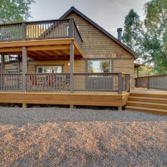 Cozy Augusta Cabin with Furnished Deck and Grill!