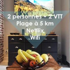 Maison Village Cosy - Wifi - 2 VTT - 5 km plage