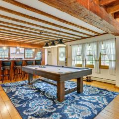 Hot Tub, Game Room Greentown Home Near State Park