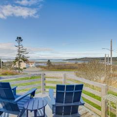 Peaceful Lubec Home with Views Walk to Beach!