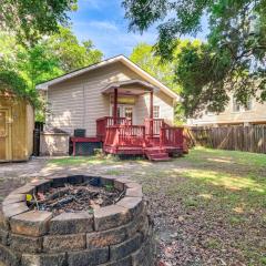 Biloxi Home with Deck and Fire Pit 2 Mi to Beach!
