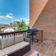 DC Townhome with BBQ Grill Walk to Subway Stations!