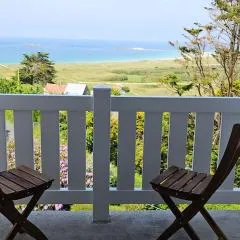 Jolie maison avec vue mer imprenable proche plage