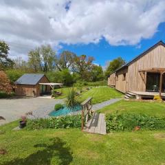 Chalets de pont cob avec spa